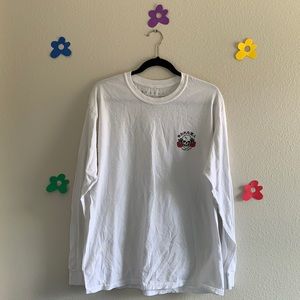 Rebels & Nomads Long Sleeve White Tee